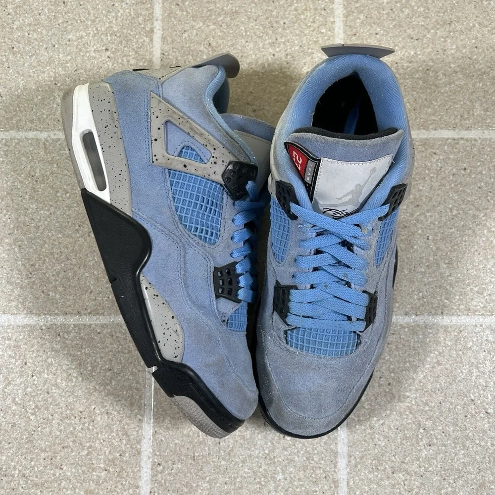 Nike Air Jordan 4 Retro 'University Blue' CT8527-400 Size 8 Mens